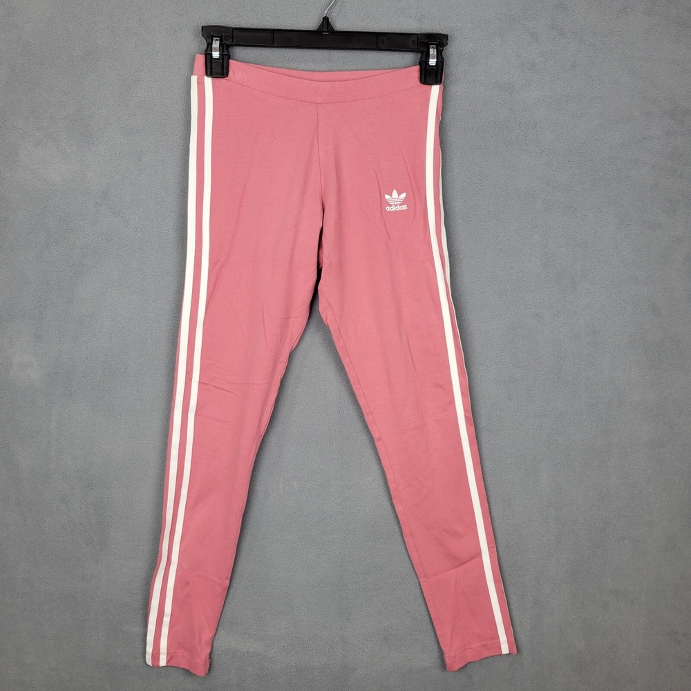 Adidas Leggings Women's XS Pink Urban Athletic Performance Fitness Athleisure